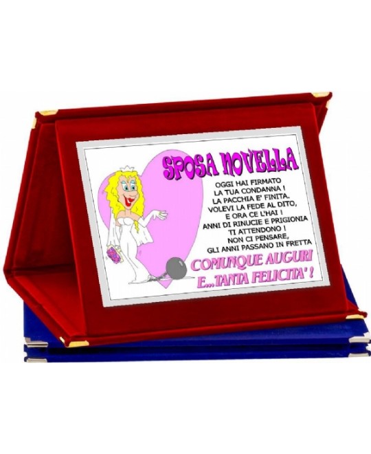TARGA SPOSA