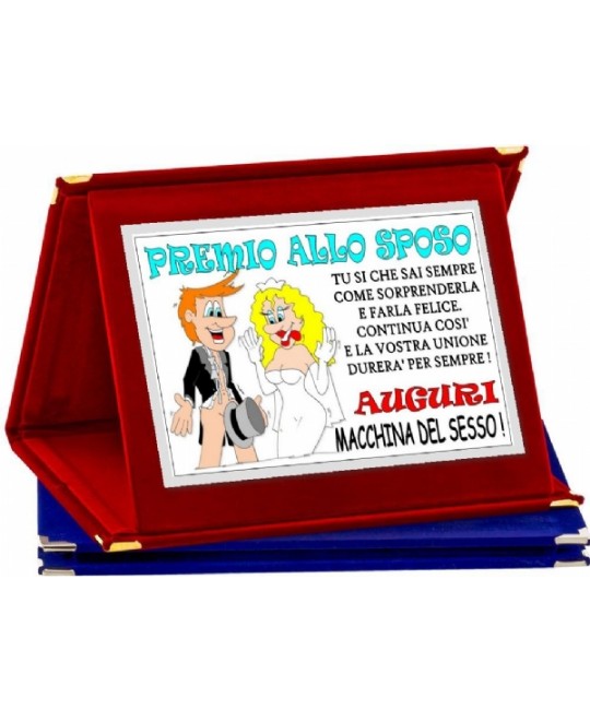 TARGA SPOSO
