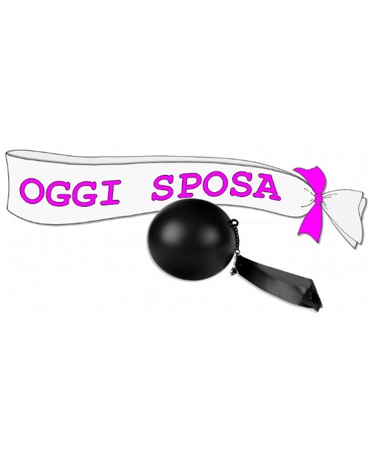 KIT FASCIA E PALLA SPOSA