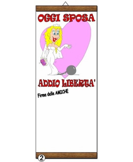 LOCANDINA TNT CON CORNICETTA 40 CM