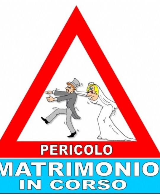 CARTELLO SPOSI PLASTIFICATO C