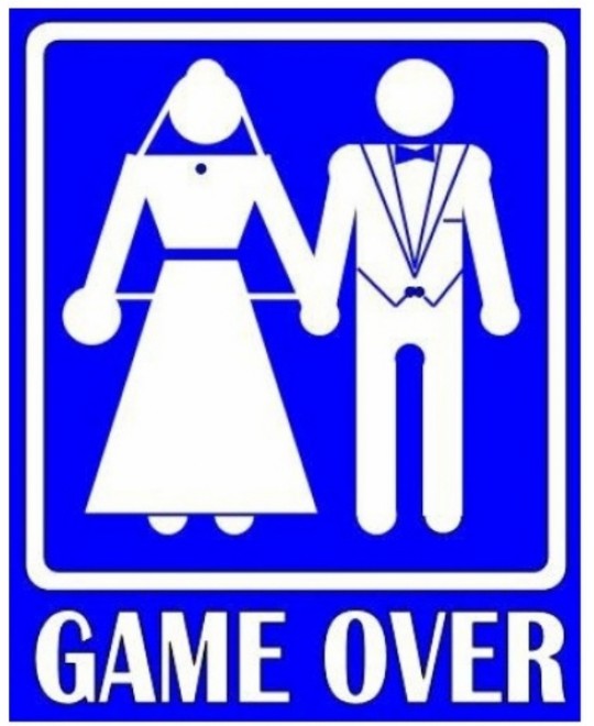 GAME OVER CARTELLO