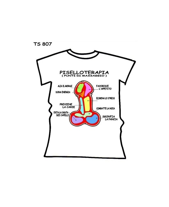 T-SHIRT PISELLOTERAPIA  IN CONFEZIONE