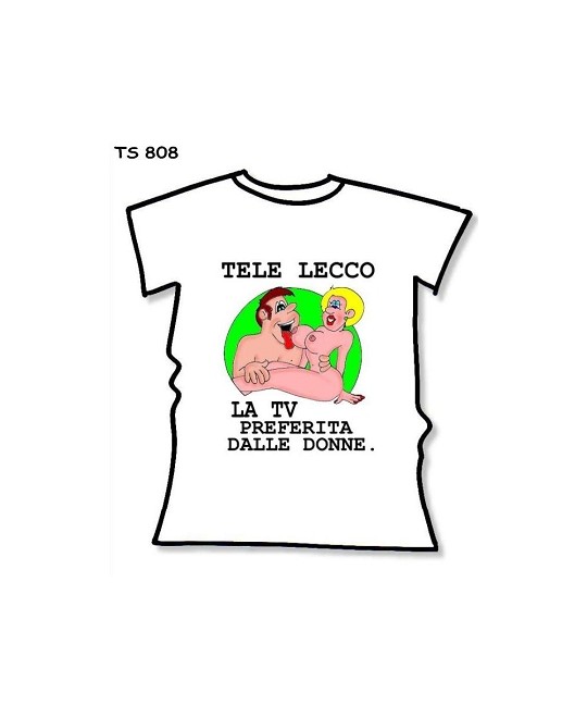 T-SHIRT TELE LECCO  IN CONFEZIONE