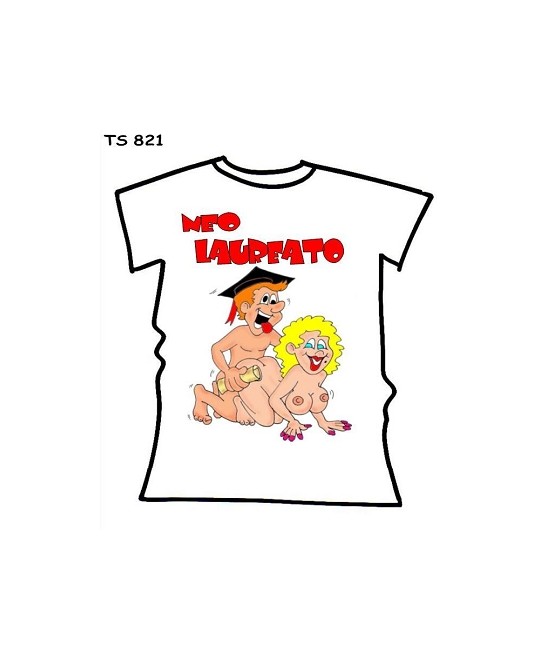 T-SHIRT NEO LAUREATO  IN CONFEZIONE