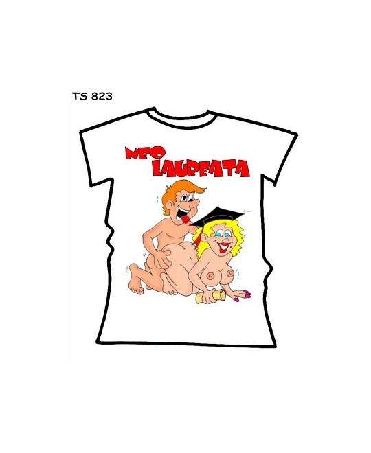 T-SHIRT NEO LAUREATA  IN CONFEZIONE