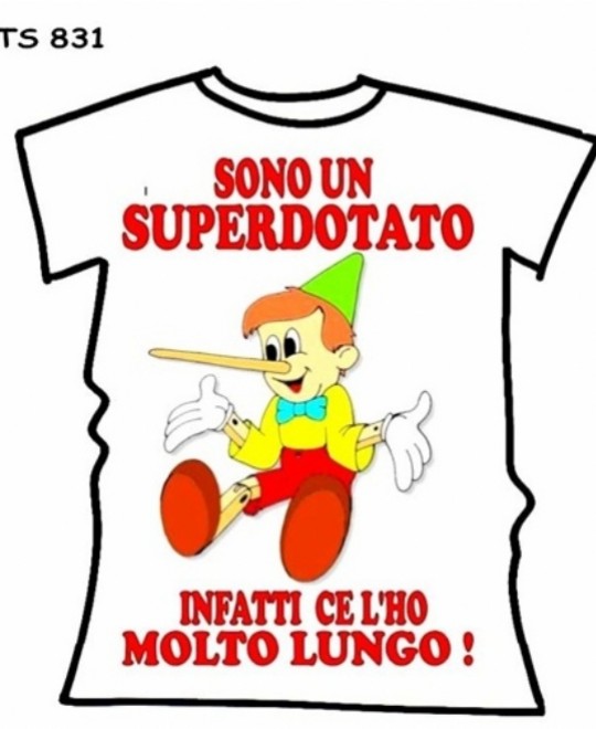 T-SHIRT SUPERDOTATO IN CONFEZIONE